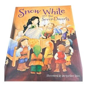 Snow White and the Seven Dwarfs Hardcover Children’s Book Like New